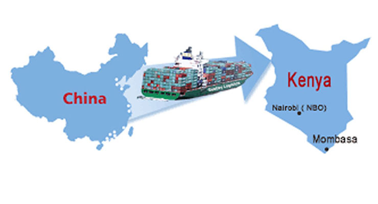 Shipping from China to Mombasa