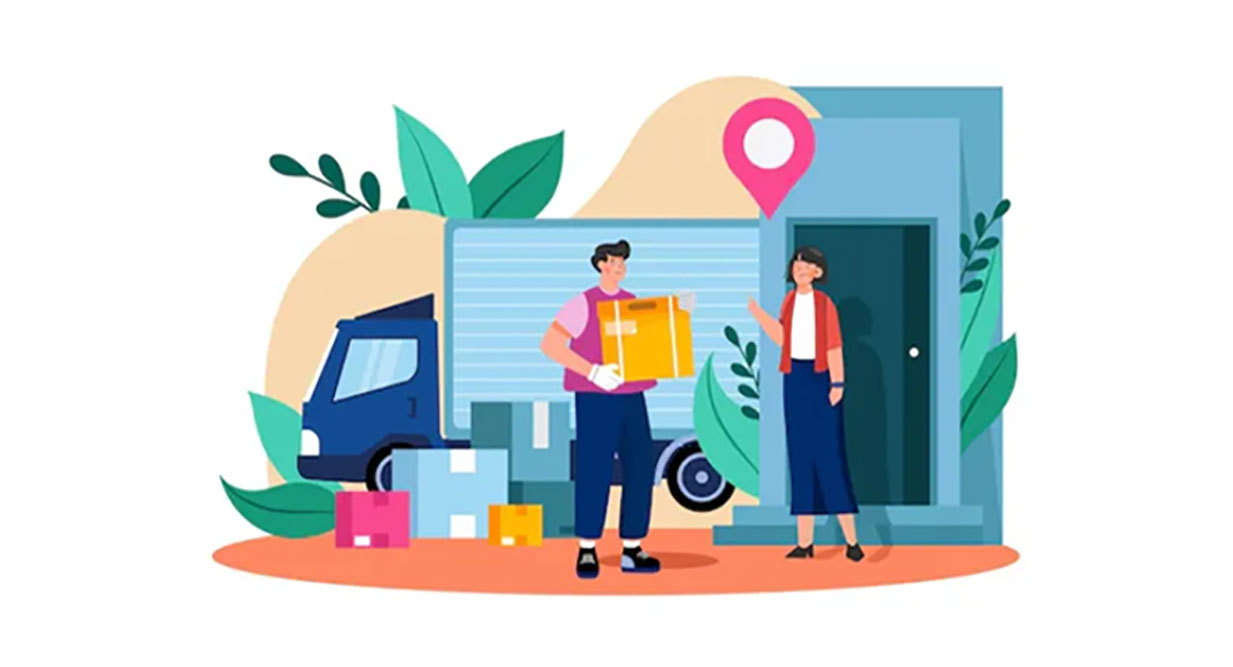 What is Door to Door shipping service?