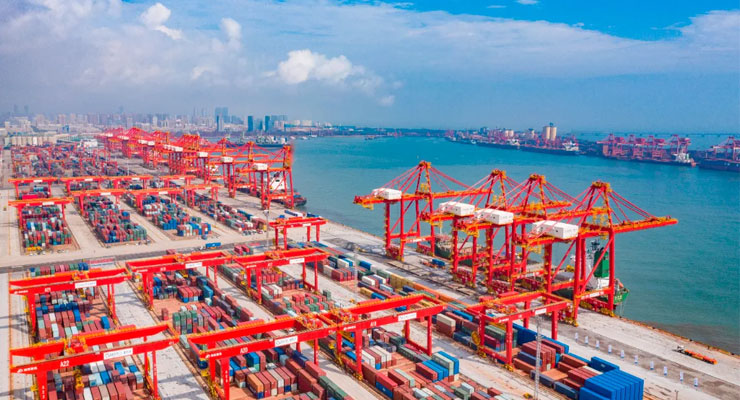 Yantian port is running a high speed!