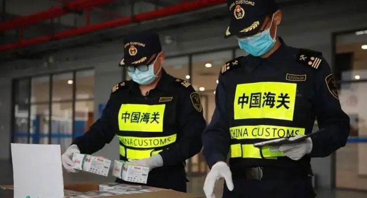 What should we do if customs inspection (1)