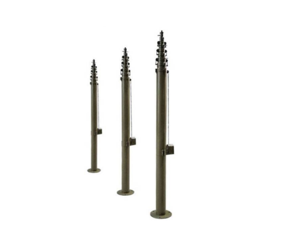door to door by air freight telescopic mast from szx to dxb